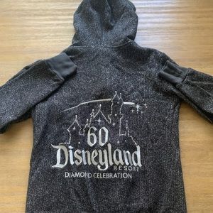 Disneyland 60th Diamond Celebration Bling Hoodie- Size XS